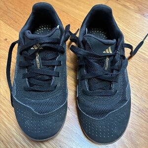 adidas Predator Black and Gold Indoor Soccer Sneakers